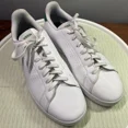 thumbnail image 1 of Ad-id-as Men's Advantage Sneaker Tennis Shoe, Footwear White/Green, US 13 UK 12.5, 1 of 6