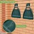 thumbnail image 5 of Leaf Scoops Hand Rakes - Lightweight, Durable Grabber Tool for Scooping Up Leaves, Spreading Mulch, Gardening, and Yard Work by  (Green), 5 of 6