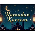 thumbnail image 4 of Ramadan Kareem Vertical Banner Islamic Celebration Lanterns Backdrop Holiday Eid Decor Stars Crescent Moon Party Decorations Religious Event Background, 4 of 4