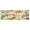Strawberry Pattern, variant on Iauyy Curtain Valance， 54x18 in， Vector Floral Pattern Design- 40–60% Shading for Kitchen and Bathroom Windows