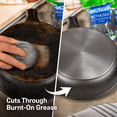 thumbnail image 2 of 410 Stainless Steel Scrubbers 10 Pack, Rust Resistant No Shedding Metal Scouring Pads for Kitchen Grill Bathroom, 2 of 8