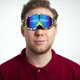 thumbnail image 3 of Gafas de motocross Estrela Biking, gafas de esquí con cojín esponjoso antirreflectante flexible, 3 of 5