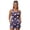 Butterfly Flower, variant on Xoenoiee Mushroom Berry Leaves Print Women Tankini Swimsuits with Shorts Two Piece Tummy Control Bathing Suits Top with Two Pockets Bottom Swimwear, XL