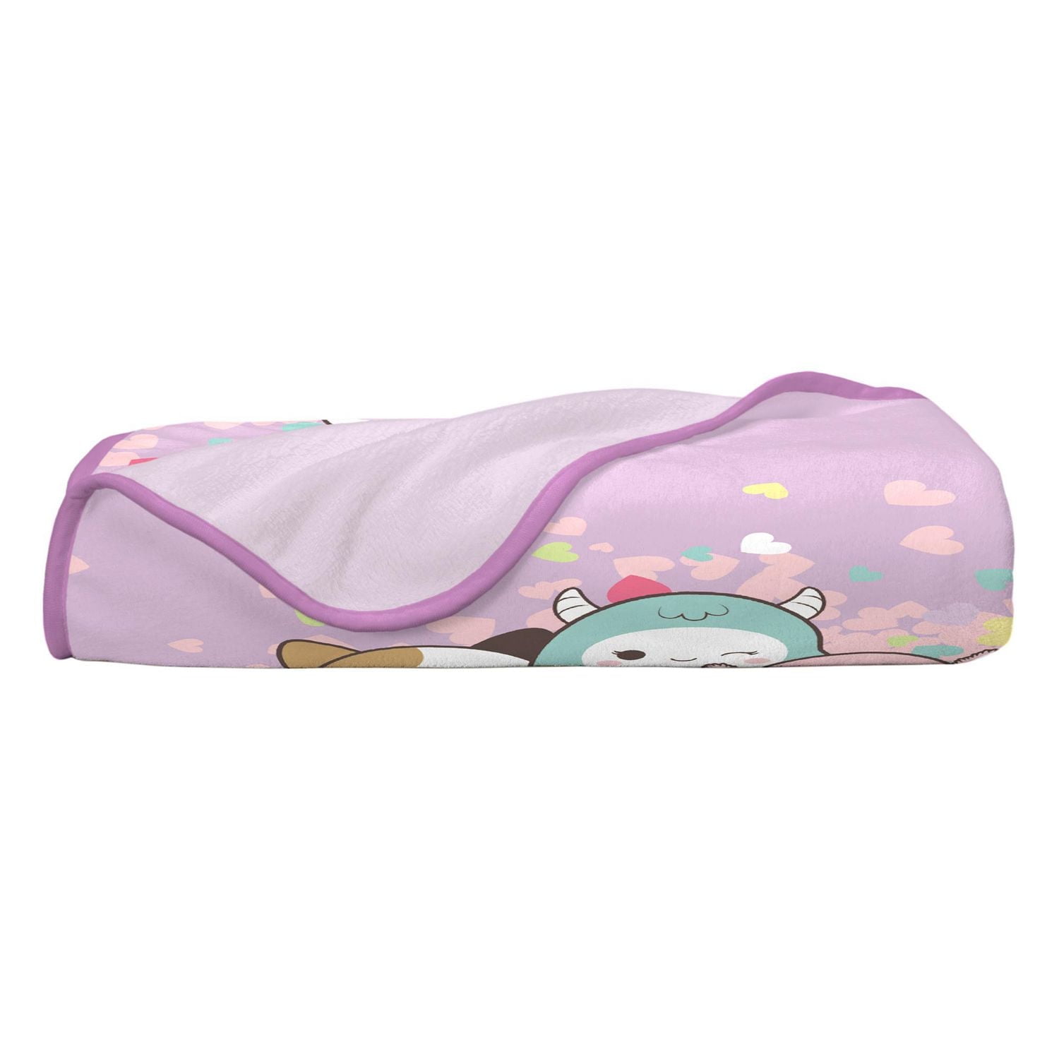 Squishmallows "Falling Hearts" Silk Touch Throw, Squishmallows SilkTouchThrow