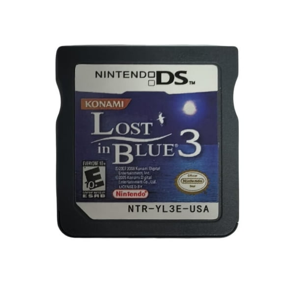 Lost In Blue 3 North America Version, Cartridges Only