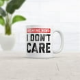 thumbnail image 2 of Breaking News I Dont Care Mug Funny Sarcastic Novelty Coffee Cup, 2 of 6