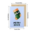 thumbnail image 3 of Xihbxyly Ofertas de Hoy Elementos Navideños Coloridos Tarjetas Pequeñas Mini Tarjetas de Felicitación Navideñas Tarjetas de Felicitación Navideñas, 3 of 6
