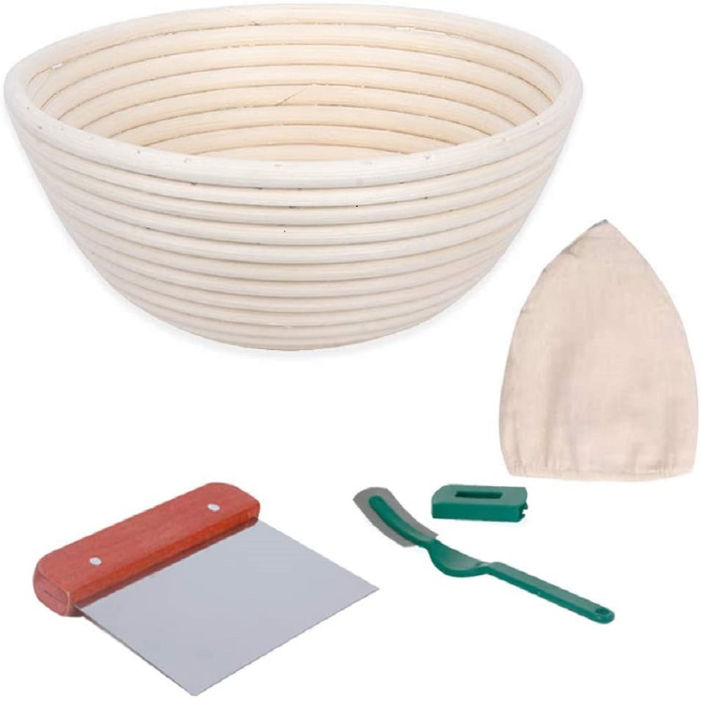 Bread Proofing Basket Set 9 Inch Round Bread Basket