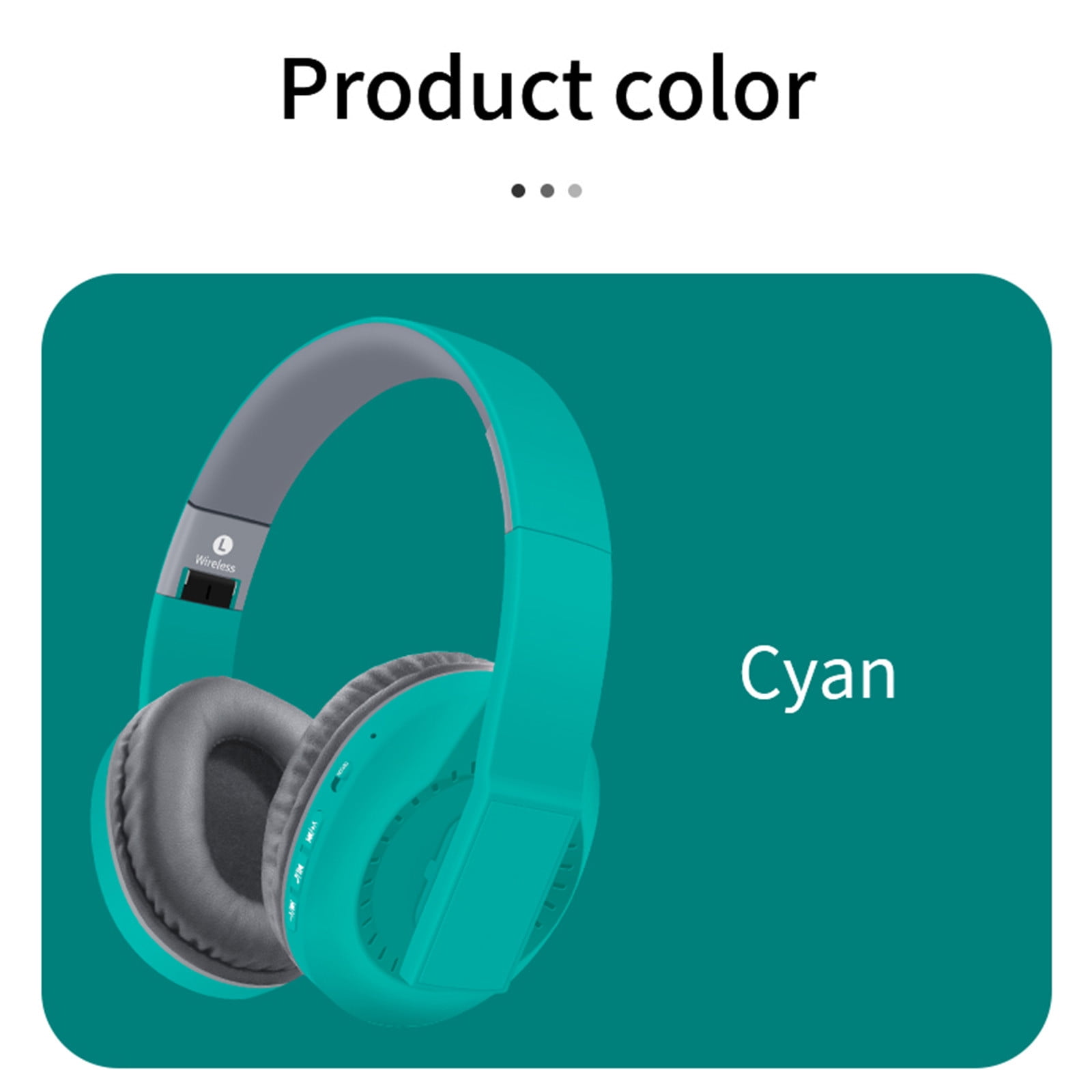 Bluetooth Earbuds Headset – 5.3 Wireless Bluetooth Headset, Full-Ear Heavy Plug-In Card, Foldable And Telescopic Plug-In Cable For Communication