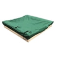thumbnail image 1 of Dustproof protection Sandbox Cover Waterproof Sandbox Pool Cover green 200x200x20cm, 1 of 5
