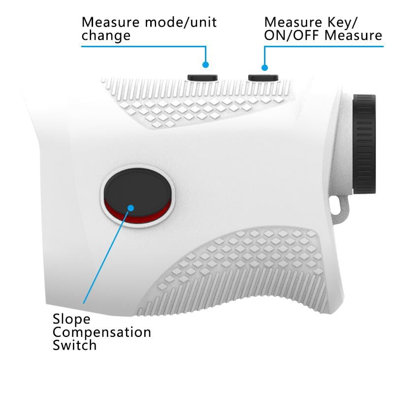 Teetheory Golf Rangefinder, 1200 Yard Golf Laser Rangefinder, 7X Magnification Golf Distance Rangefinder