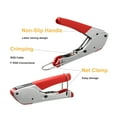 thumbnail image 3 of Hiija Coax Cable Crimper Kit, Hand Tool Crimpers & Strippers, 20 Piece Pack, 3 of 6