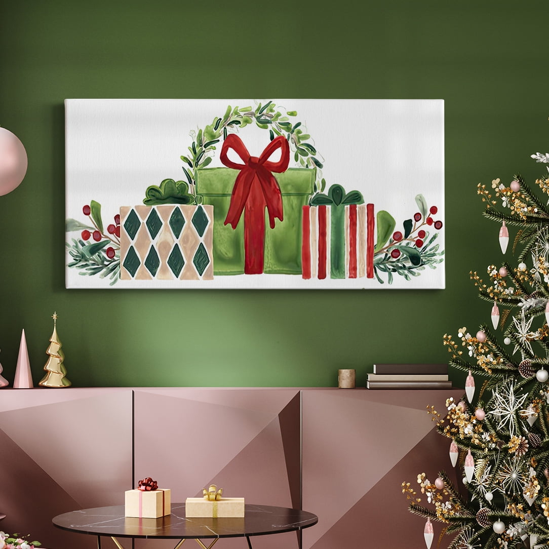 Woodland Holiday Collection D- Gallery Wrapped Canvas