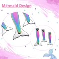 thumbnail image 1 of Mermaid Nail Clipper Set Acero inoxidable Uñas y uñas de los pies Cortaúñas Cortador de uñas con lima de uñas Navidad Cumpleaños Calcetín Rellenos para, 1 of 2