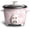 Floral Pink, variant on COOK WITH COLOR 6-Cup Rice Cooker 300-Watt Cooking Pot Kitchen Appliance, Sage