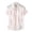 White, variant on HCYSFG Men's Vertical Striped Top Spread Collar Button Down Short Sleeve Casual Fashion T Shirts Summer Vacation Beach Loose Fit Activewear Tee