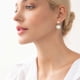 thumbnail image 4 of Un par de Pendientes Pendientes de perlas blancas Pendientes de perlas blancas Se ven bien Pendientes de moda Regalo, 4 of 8