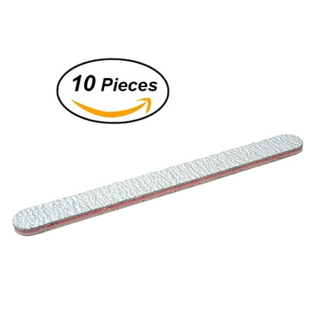 Best File Zebra Nail File 100/100 (Pack Of 10) (Best Nail File For Peeling Nails)