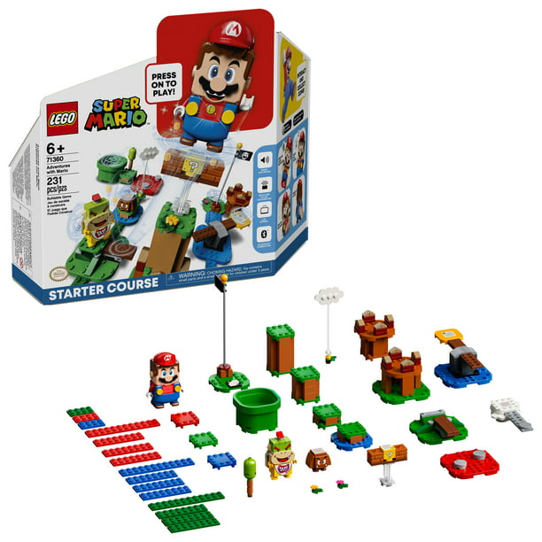 Lego Super Mario Adventures With Mario Starter Course 71360 Building Toy Collectible Creative Gift Toy For Kids 231 Pieces Walmart Com Walmart Com - new roblox legos