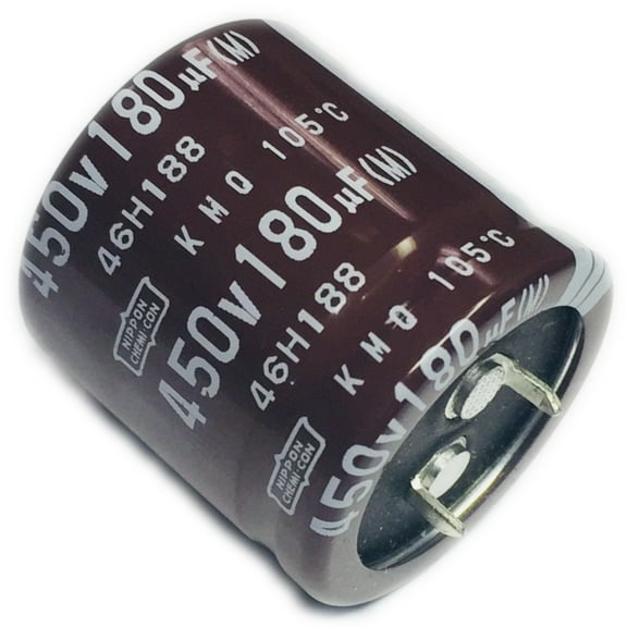 EKMQ451VSN181MR30S ALUMINUM CAPACITOR 180UF 20% 450V SNAP