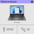 thumbnail image 6 of HP 15.6" FHD Laptop, 32GB RAM, 2TB PCIe SSD, Intel Core i3-1215U(> i5-1135G7), Numeric Keyboard, HDMI, USB-C, Webcam, Wi-Fi 6, Fast Charge, Windows 11 Pro, w/SE Accessories, 6 of 8