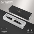 thumbnail image 3 of Parker IM Ballpoint Pen | Matte Black with Black Trim | Medium Point with Blue Ink Refill | Gift Box, 3 of 6