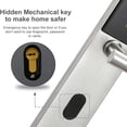 thumbnail image 4 of Chapa Inteligente para Puerta SafetyLock Grosor Puerta: 20 a 50mm NFC OroPilas: 4 x AA (No incluidas)., 4 of 5