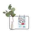 thumbnail image 1 of London Big Ben Booth lluvia buzón Jarrones colgantes de vidrio transparente Decoración Botella, 1 of 4
