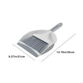 thumbnail image 6 of Rkxzt Dustpans & Dustpan & Brush Sets Desktop Broom Dustpan and Brush Set Handheld Mini Cleaning Tool for Tabletop Sofa Tent Easy Sweep and Storage, 6 of 9