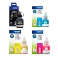 thumbnail image 1 of Brother Pack Kit 4 Botellas Tinta BTD60BK Negro - Color BT5001Y BT5001C BT5001M Originales Compatibl, 1 of 5