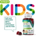 thumbnail image 6 of VITEEY Kids Probiotic Gummies with Prebiotic Fiber, Digestive Health & Immune Support, 60 Ct, 6 of 7