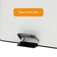 thumbnail image 4 of McKesson Trash Can, Stainless Steel with Enamel Finish - 5 Gallons, White, 1 Ct, 4 of 10