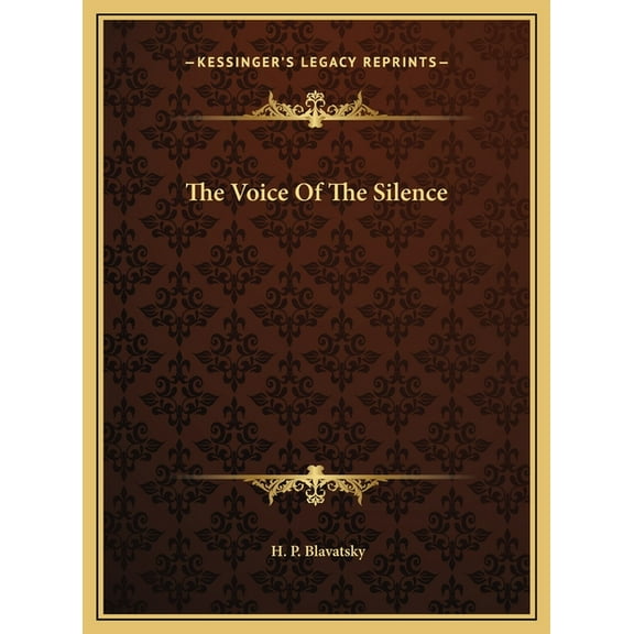 The Voice Of The Silence, (Hardcover)