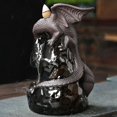 thumbnail image 2 of Incense Waterfall Incense Burner Ceramic Dragon Decorative Mixed Incense Cone Waterfall Smoking Roo, 2 of 5