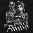 thumbnail image 2 of La Familia Chicana Chola Roses Toddler Boy Girl T Shirt Infant Toddler Brisco Brands 6M, 2 of 5