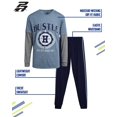 thumbnail image 2 of Pro Athlete Boys' Active Pants Set - 2 Piece Performance T-Shirt and Tricot Jogger Sweatpants - Sports Outfit for Boys (8-16), 2 of 7