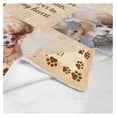thumbnail image 4 of JTAOT Pet Memorial Gifts, Dog Loss Memorial Blanket Leave Paw Prints on Our , Paw Prints Sympathy Blanket Gift for Loss of Dog and Cat 50x60 Inch, 4 of 5
