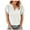 White-08, variant on Mittory Womens Dressy Casual Eyelet Blouses Shirts V Neck Trendy Business Casual Summer Tops