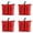 Red, variant on Set of 4 Canopy Weight Bags Large Heavy Duty Weights Sand Bags for Pop up Canopy Tent, Party Tents Instant Outdoor Sun Shelter Gazebo, for Patio Umbrella Backyard Use