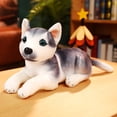 thumbnail image 3 of Realistic Husky Plush Toys,-soft Stuffed Animal Dogs, Lifelike Stuffed Puppy Doll Companions, 3 of 4