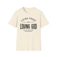 thumbnail image 2 of Living Proof Of A Loving God, Graphic Gildan Unisex Softstyle Shirt, S-3XL, 2 of 6