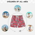 thumbnail image 6 of FORMRS Boys Swim Trunks Quick Dry Mesh Liner Boardshorts Sizes XS-XL, Sweet Strawberry, 6 of 7