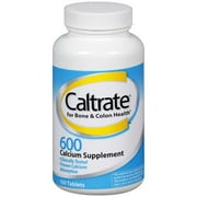 Caltrate Calcium Supplement Tablets, 600 mg, 150 Count