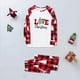 thumbnail image 2 of Pijamas Navideños Para La Familia Trajes A Juego Conjunto Cálido Impreso Ropa Para El Hogar Conjunto de Papá de Dos Piezas Odeerbi  ODB189789, 2 of 6