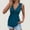 Navy, variant on Only Moment Womens Summer Tank Top Sleeveless V Neck Dressy Ribbed Tank Tops Business Casual Work Women's Peplum Tank Tops Navy,S
