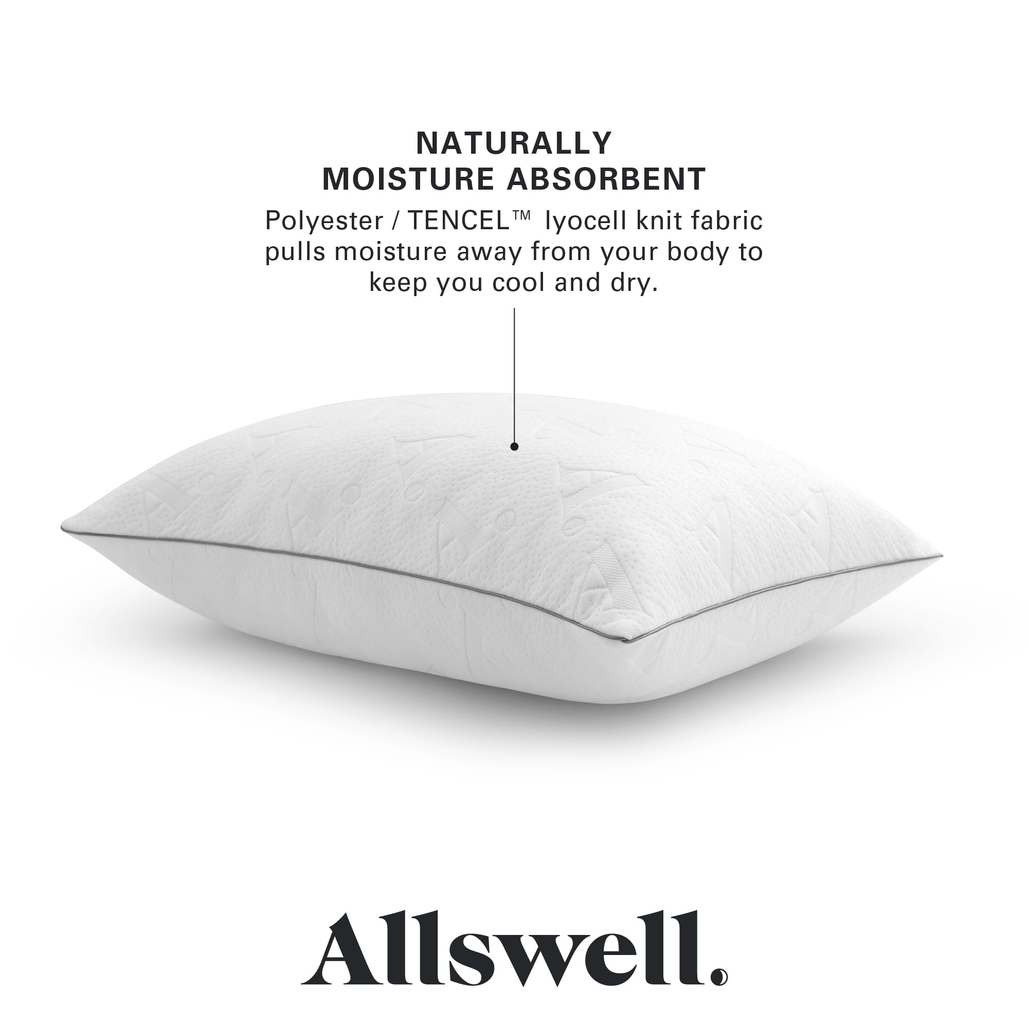 Allswell Ultimate Comfort Bed Pillow, Standard/Queen, 2 Pack