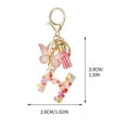 thumbnail image 2 of LSLJS New English Letter Keychain Hanger Car Keychain Bag Accessories, Home Accessories, 2 of 2