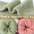 thumbnail image 2 of QWZNDZGR Womens Thick Warm Wool Socks, 5 Pack Casual Crew Cozy Thermal Winter Socks for Gifts, 2 of 5