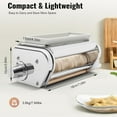 thumbnail image 4 of Stainless Steel Ravioli Maker Attachment for KitchenAid Stand Mixer, Manual Ravioli Making Machine Accessories, Pasta, Spaghetti, Machine with Dough Cutter and Wrapper for Kitchen Home, 4 of 7
