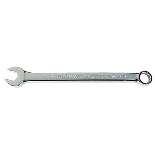 URREA 1236 1-1/8-INCH FULLY POLISHED 12-POINT COMBINATION WRENCH,CHROME 